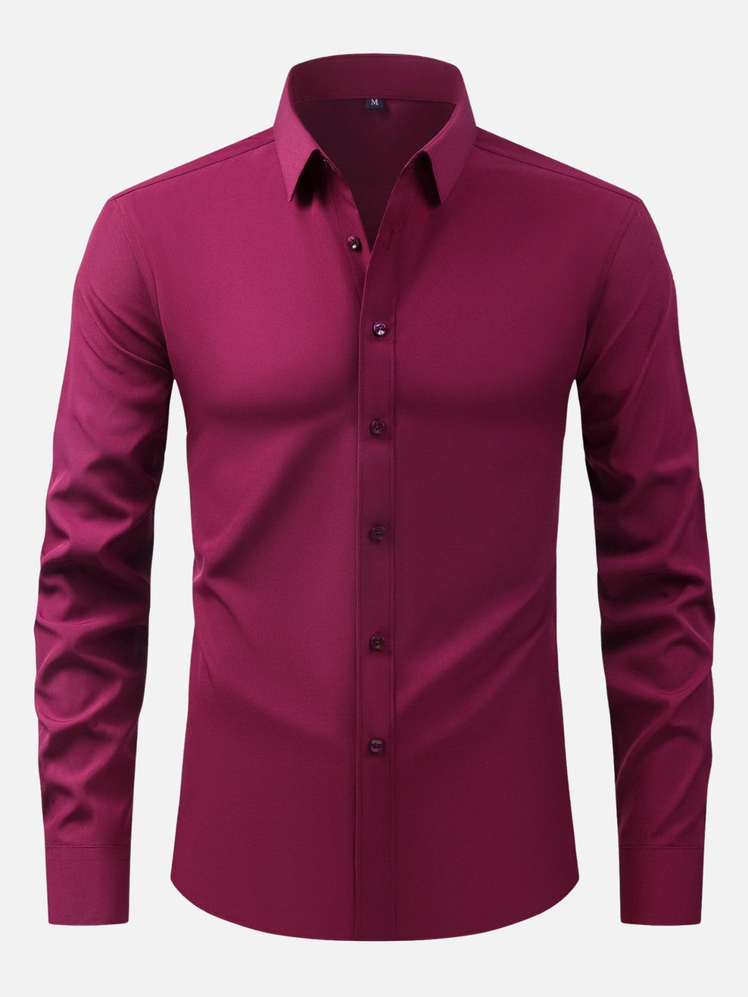 Non-Iron Extra Stretch Shirt – Natural Button Edition