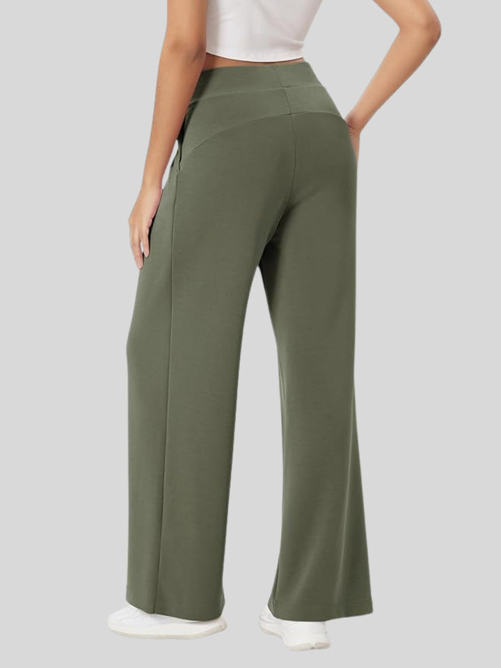 WLS Modal Blend Wide-Leg Trousers