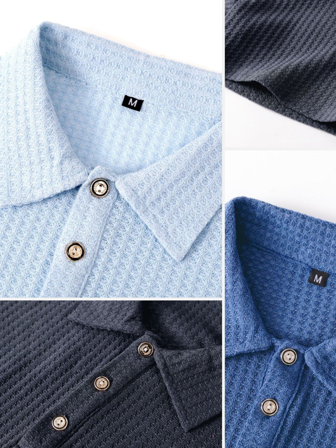 BreezeKnit™ Polo – Lightweight, Textured, and Effortlessly Cool