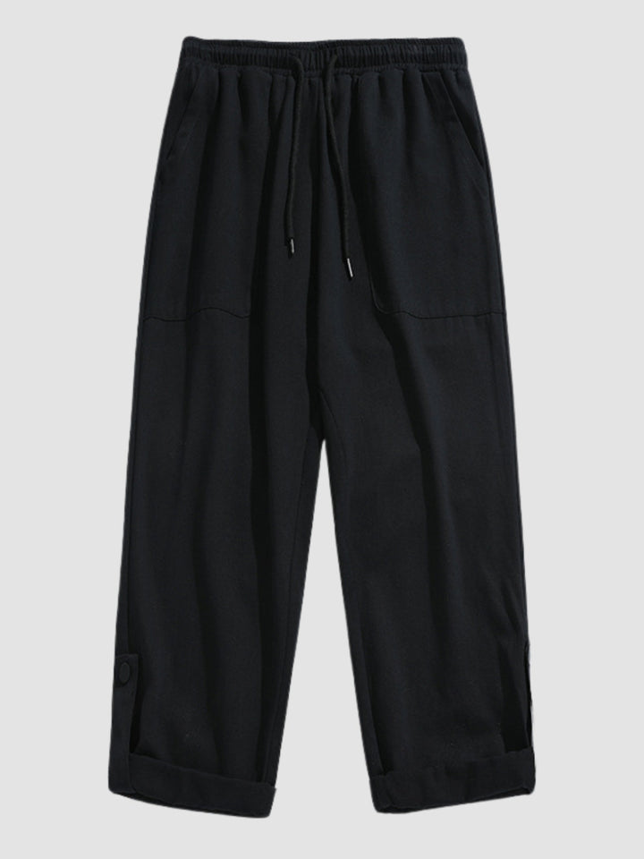 WLS Retro Japanese Straight-Leg Sweatpants