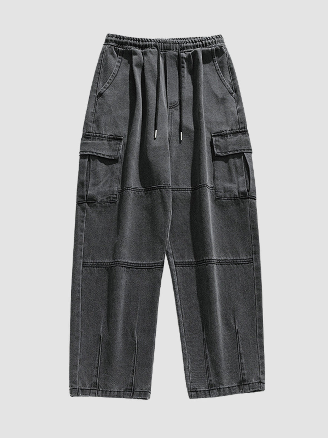 WLS Retro Japanese Three-Dimensional Cargo Jeans