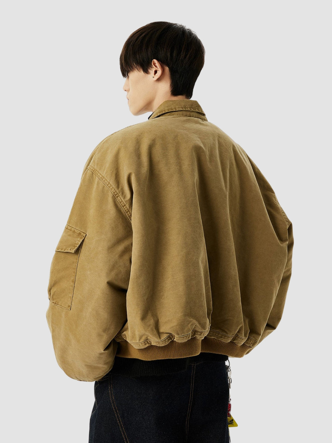 WLS Thick Zipper Pockets Warm Jacket