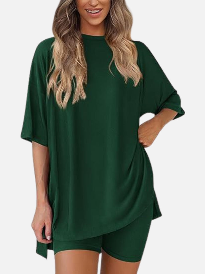 Reviva Summer Lounge Set — Oversized Comfort, Effortless Style