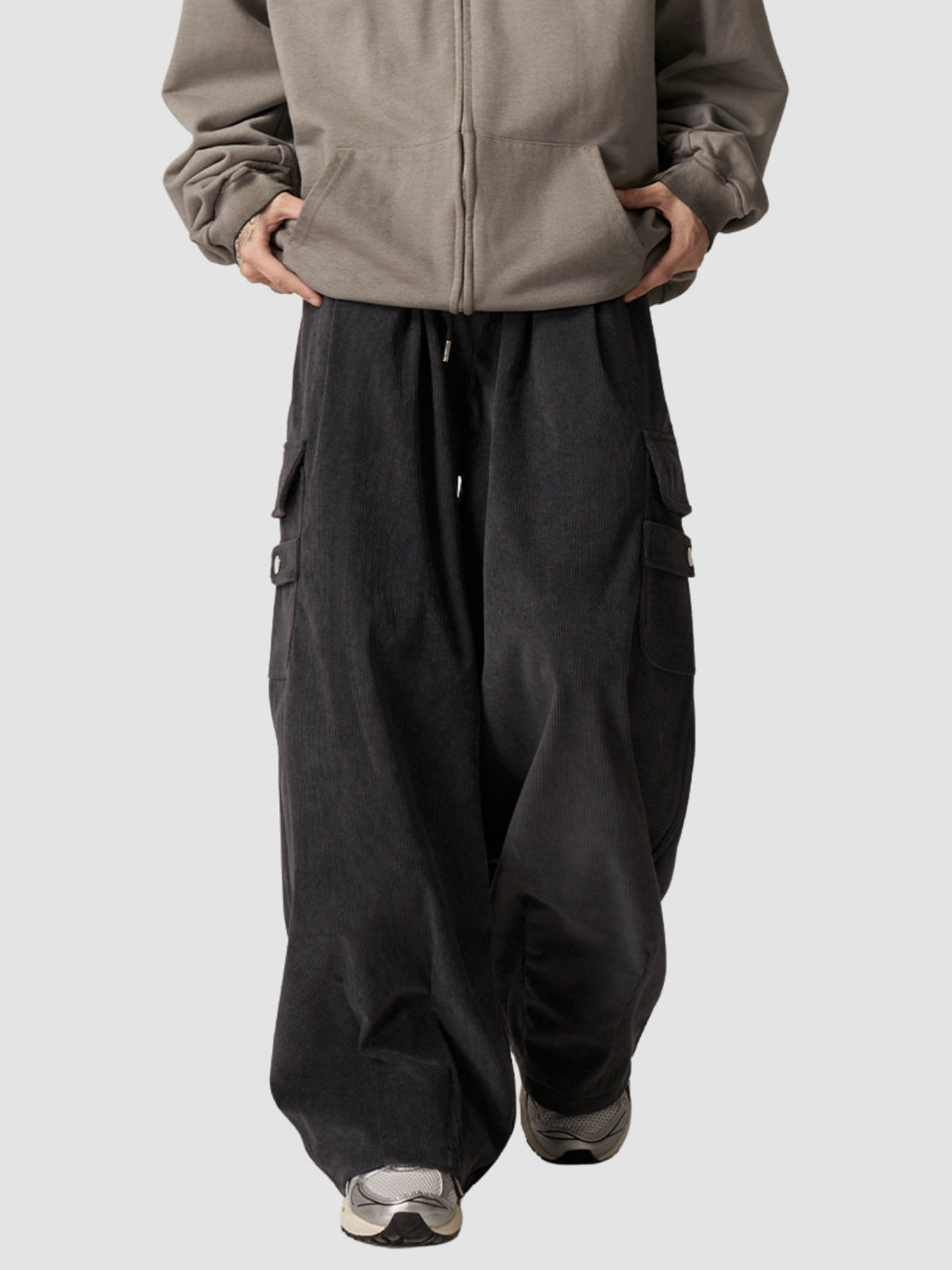 WLS Loose Corduroy Cargo Pants
