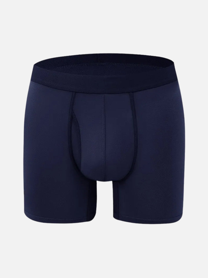 8-Pack Ultra-Comfort Bamboo Boxer Briefs – Breathable, Stretch Fit, Mid-Waist