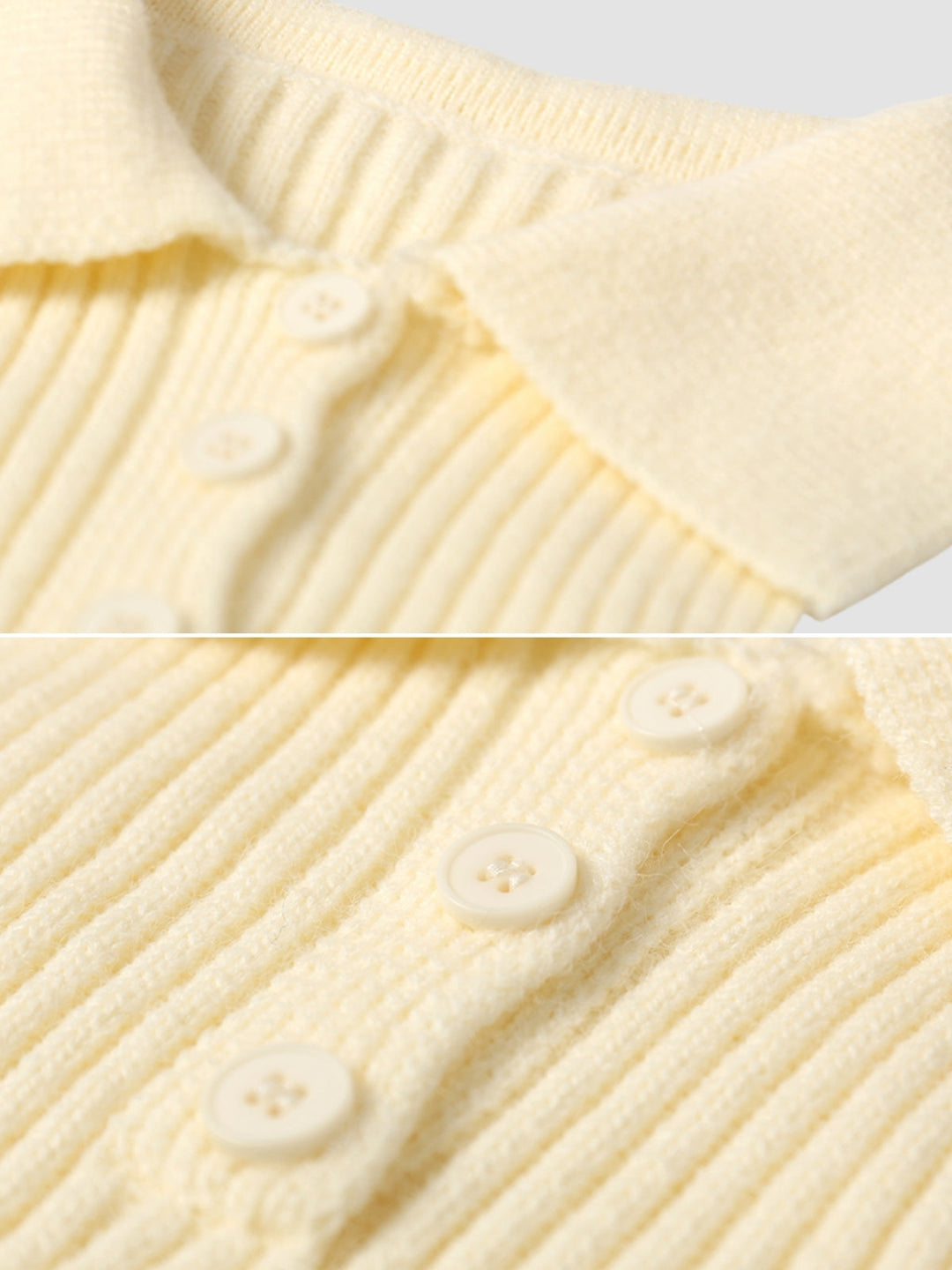 WLS Retro College Two-Pieces Woolen Sweater + Skirt