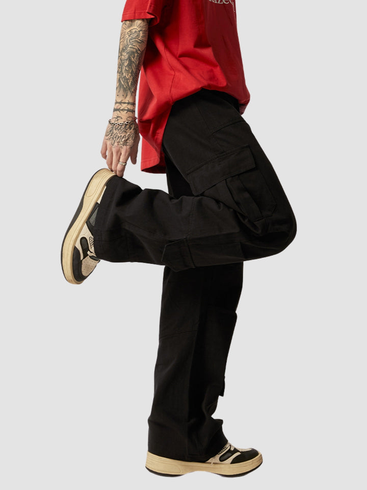 WLS American National Fashion Design Loose Pants