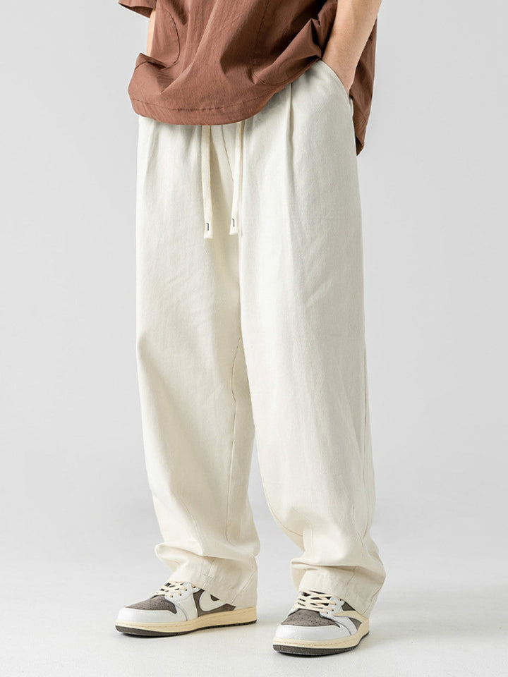 WLS Retro Japanese Cotton Casual Pants