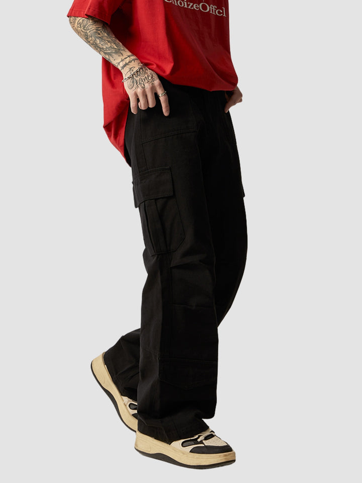 WLS American National Fashion Design Loose Pants