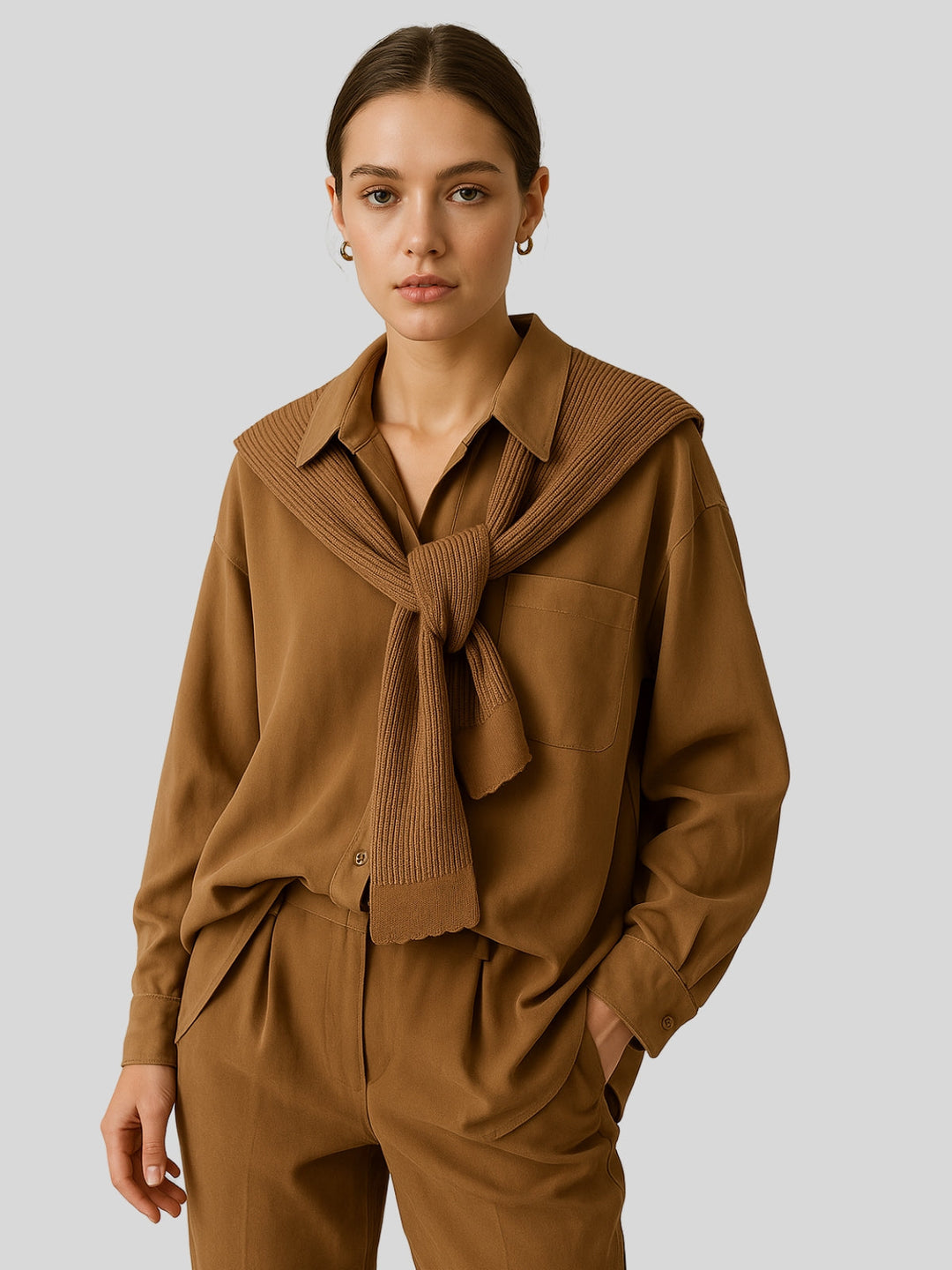 WLS Popular Shawl Shirt
