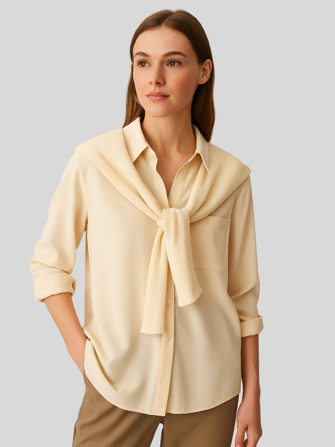 WLS Popular Shawl Shirt
