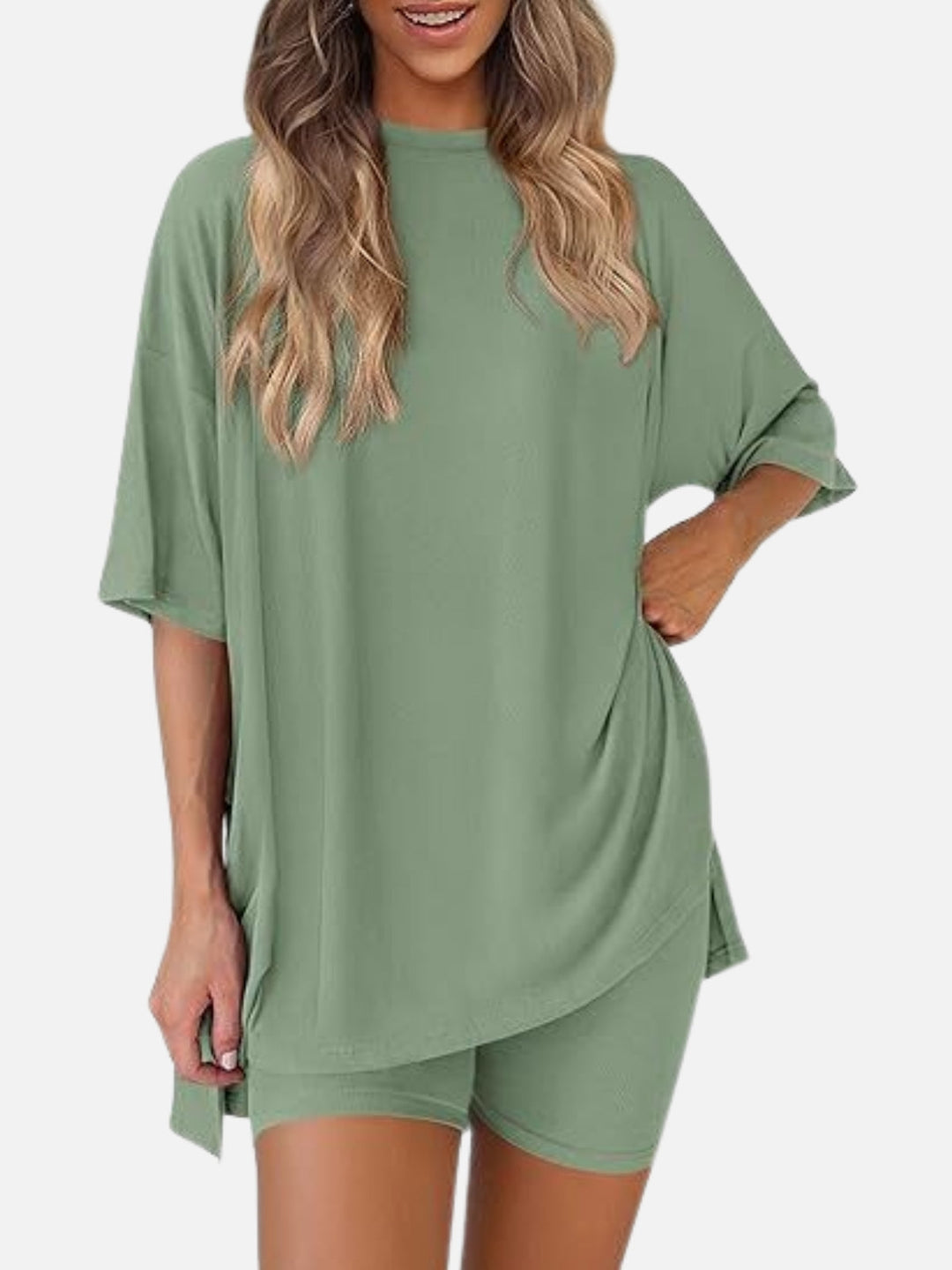 Reviva Summer Lounge Set — Oversized Comfort, Effortless Style
