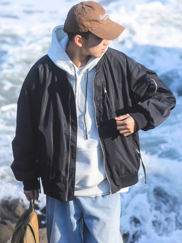 WLS Retro Multi-Pocket Flight Jacket