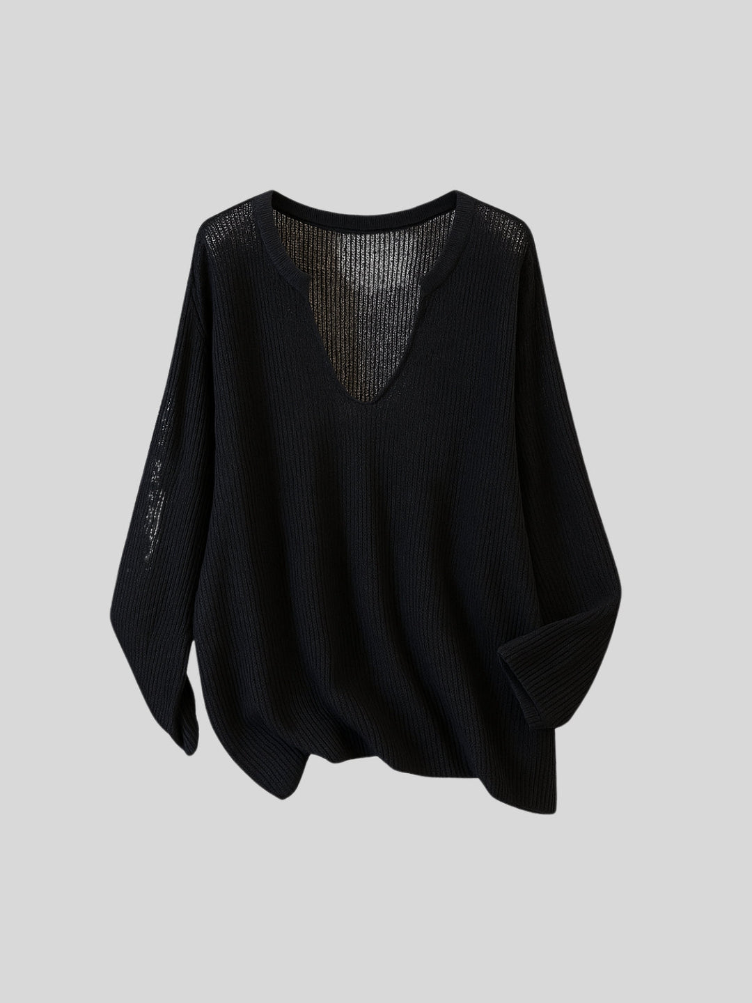 WLS Thin Loose Long-Sleeved Sweater