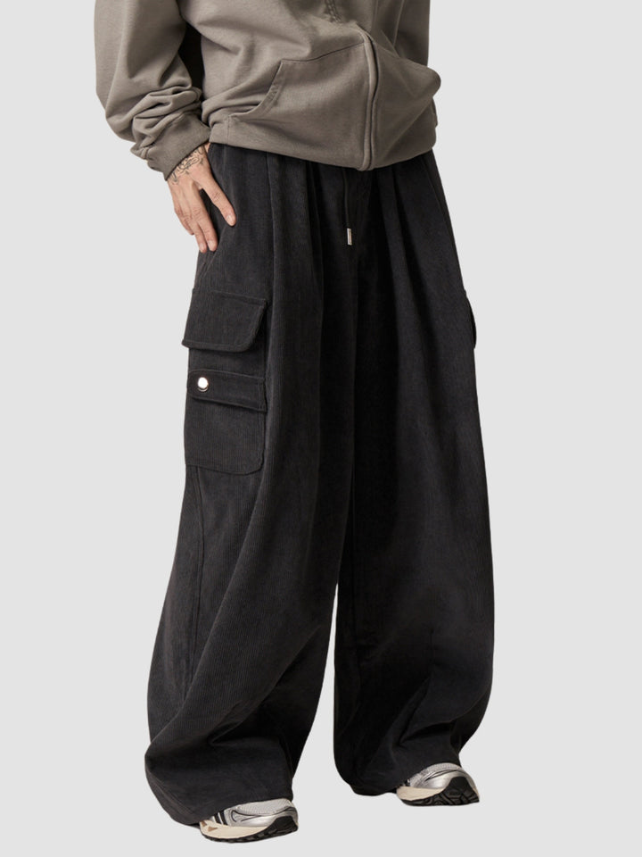 WLS Loose Corduroy Cargo Pants