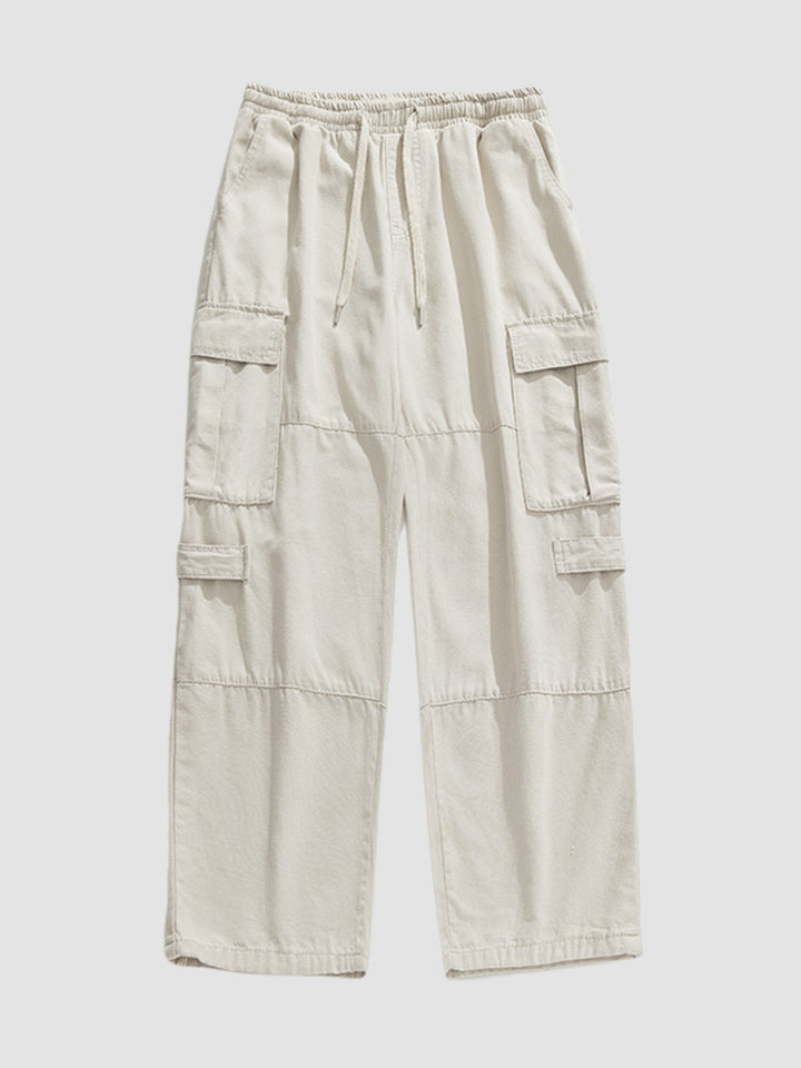 WLS Retro Japanese Loose Cargo Trousers