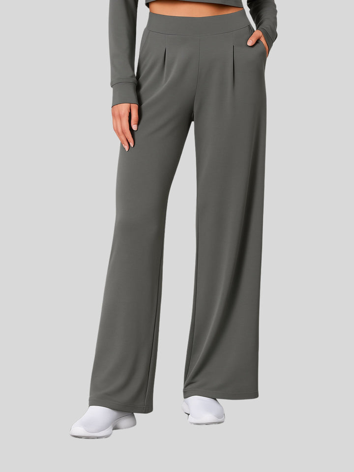 WLS Modal Blend Wide-Leg Trousers