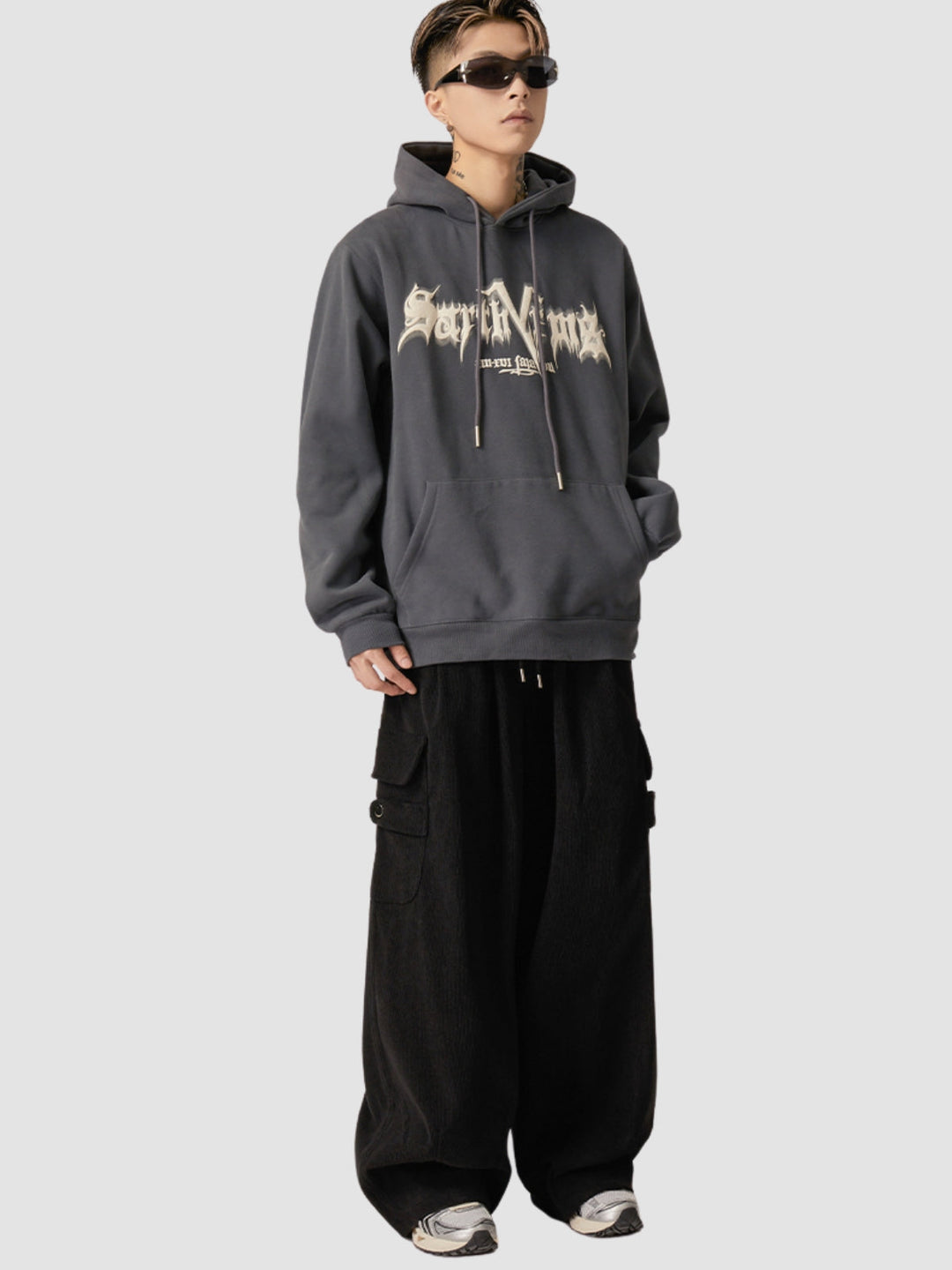 WLS Loose Corduroy Cargo Pants