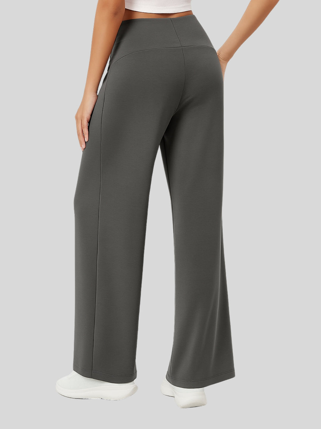 WLS Modal Blend Wide-Leg Trousers