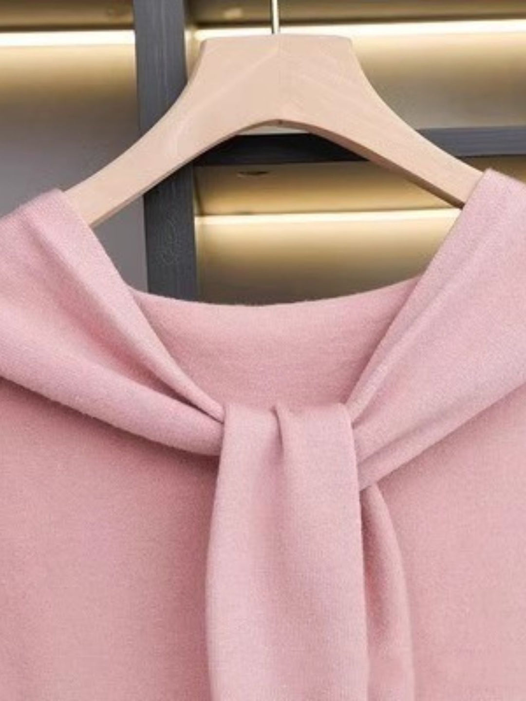 WLS Shoulder Pad Waistcoat Wool Scarf