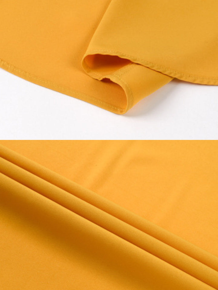 Non-Iron Stretch Standing Collar Concealed Shirt