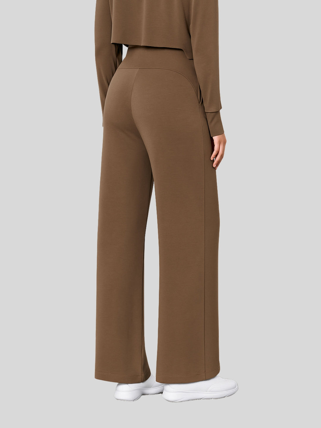 WLS Modal Blend Wide-Leg Trousers