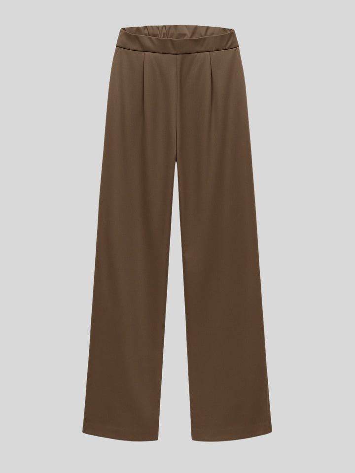 WLS Modal Blend Wide-Leg Trousers