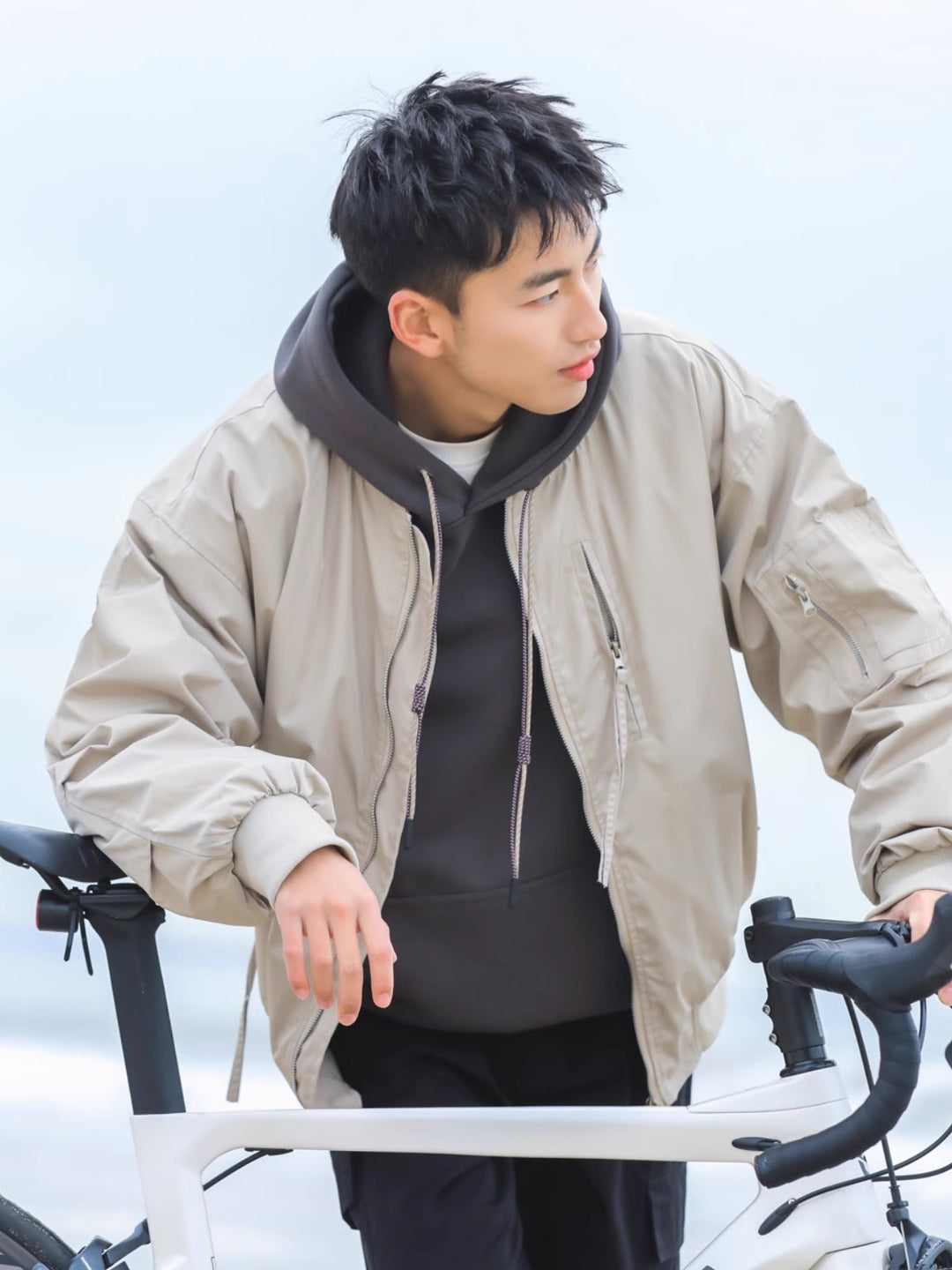 WLS Retro Multi-Pocket Flight Jacket