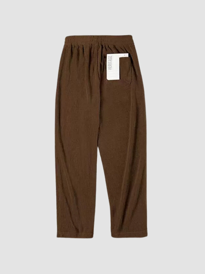 WLS Chenille Corduroy Straight Leg Pants