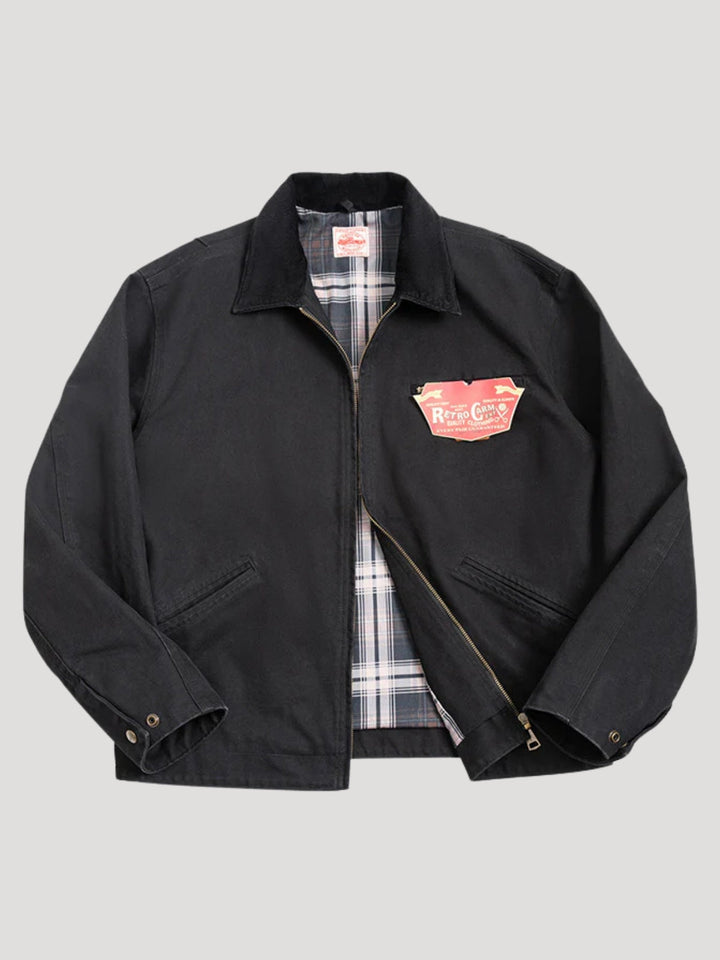 WLS Retro Detroit Canvas Hunting Jacket