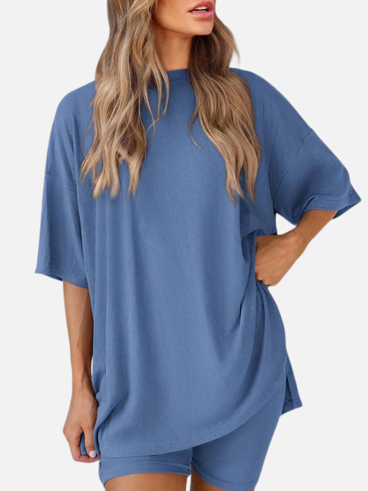 Reviva Summer Lounge Set — Oversized Comfort, Effortless Style