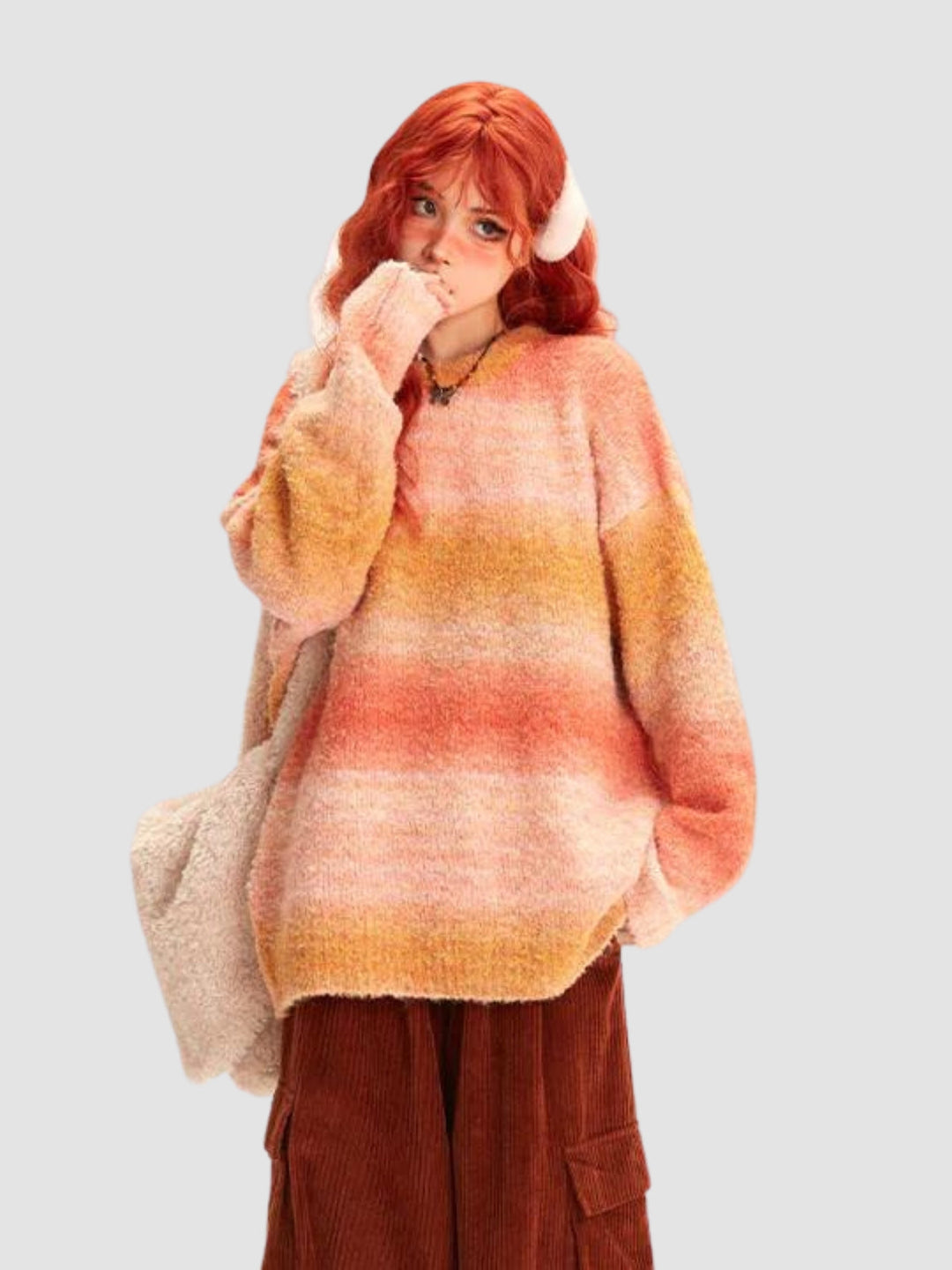 WLS Maillard Rainbow Gradient Sweater