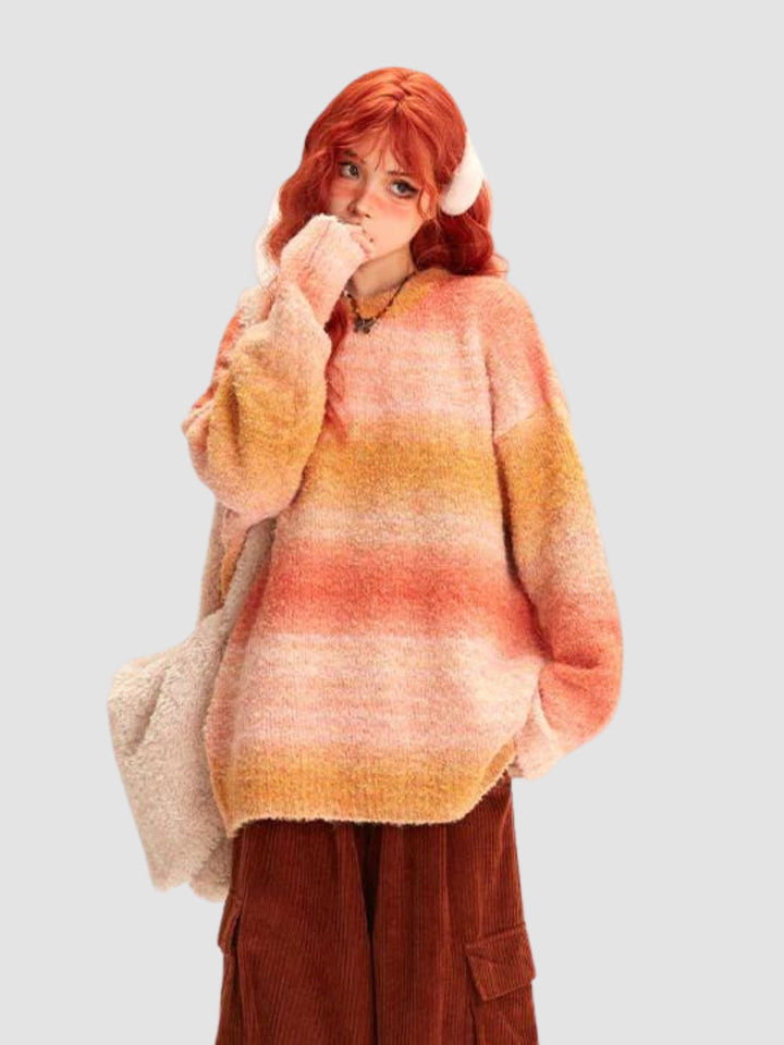 WLS Maillard Rainbow Gradient Sweater