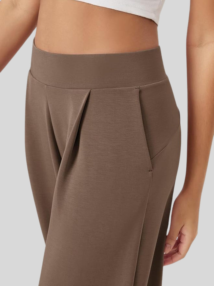 WLS Modal Blend Wide-Leg Trousers