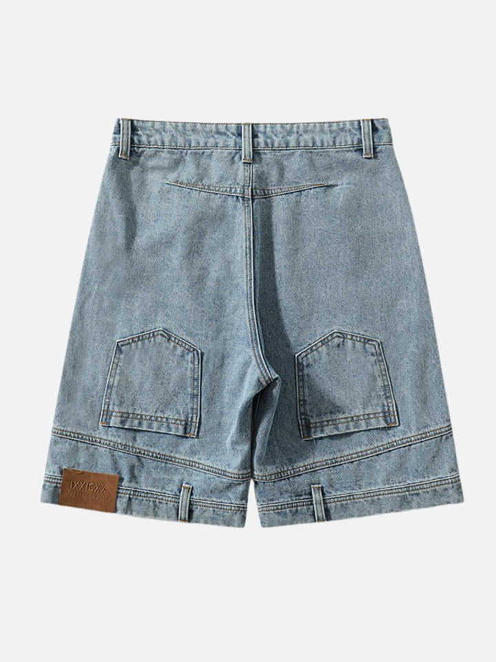 StreetFlex Straight‑Cut Bermuda Shorts