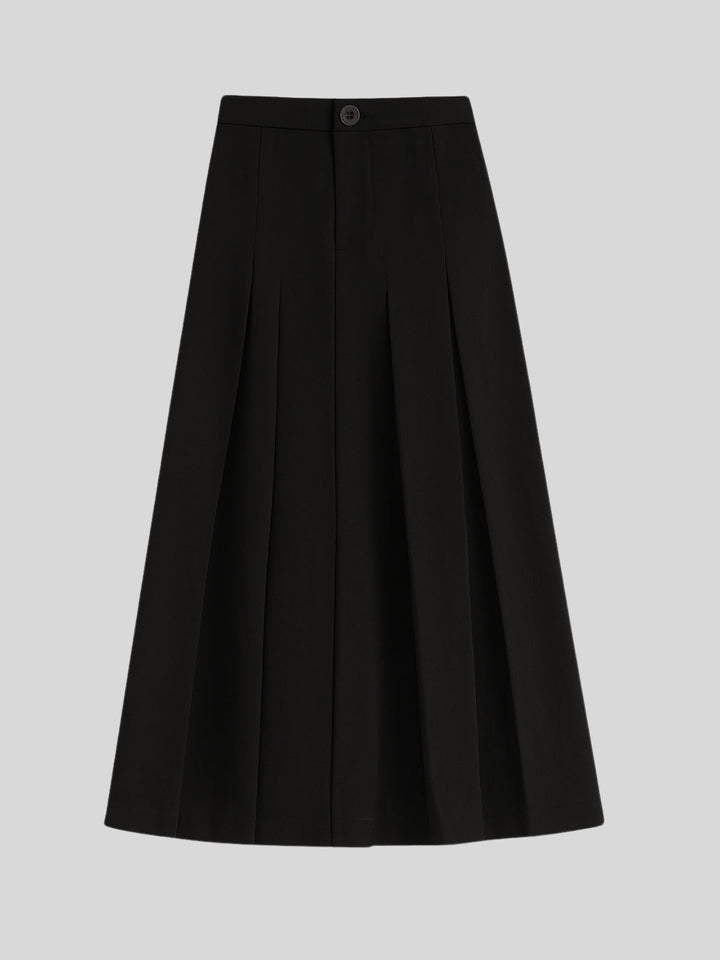 WLS College Style Age-Reducing Knitted Cardigan Skirt Suit