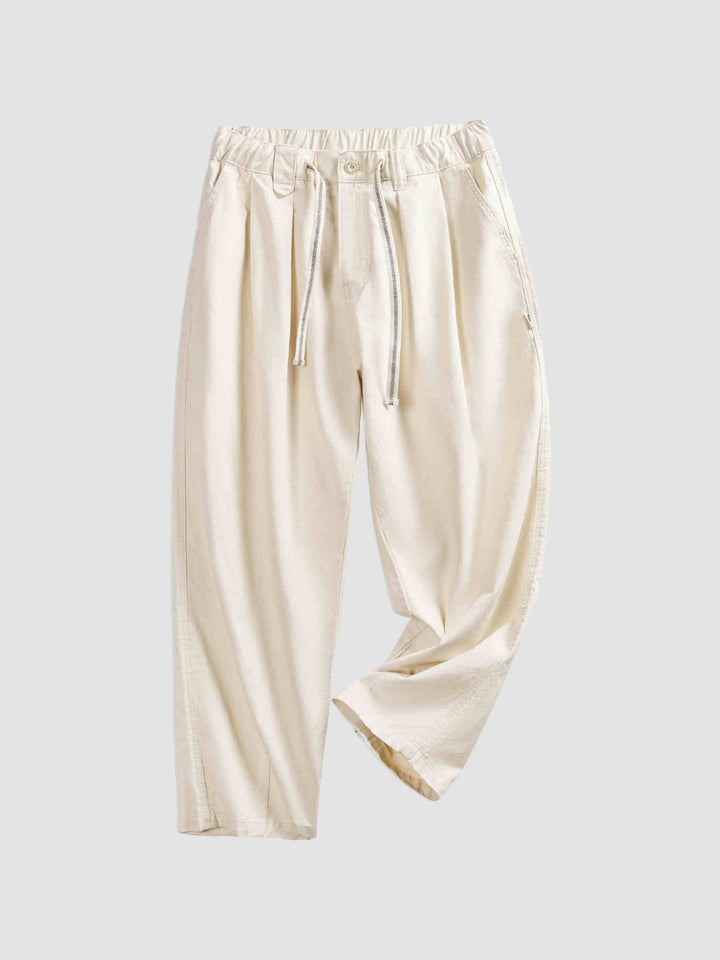 WLS Loose Wide-Leg Casual Deck Pants