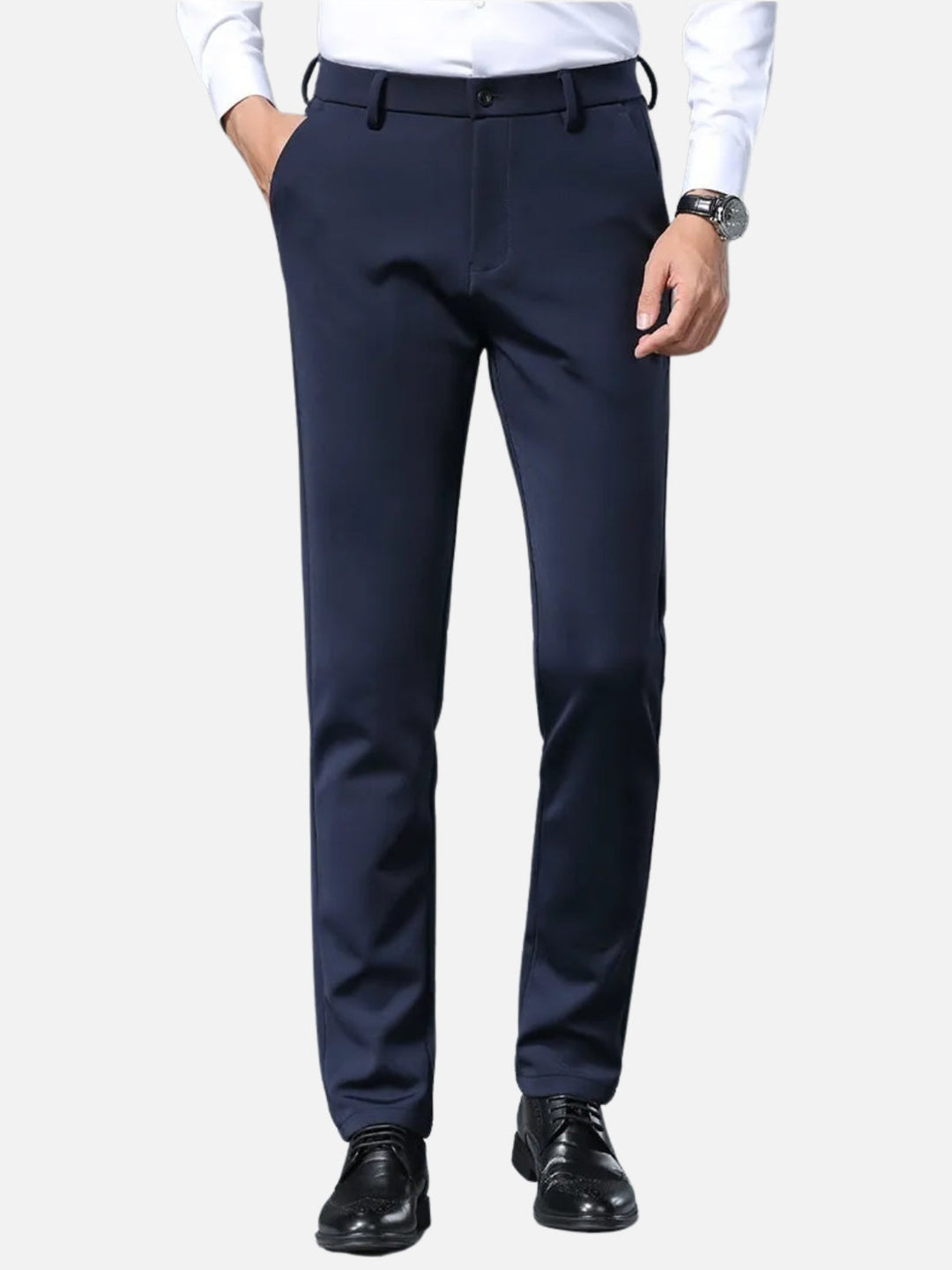 FlexDrape No-Iron 4-way Stretch Suit Trousers