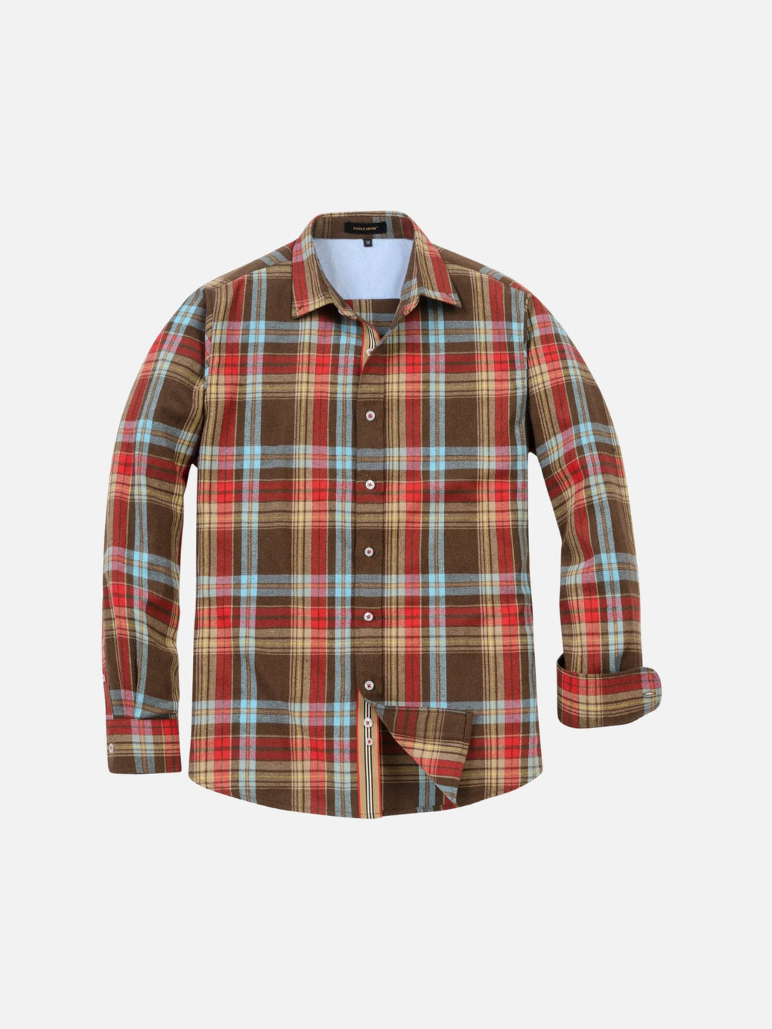 Cotton Buffalo Plaid Flannel Shirt