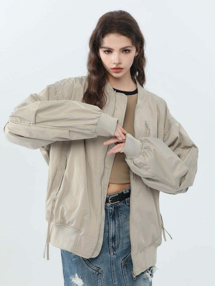 WLS Retro Multi-Pocket Flight Jacket