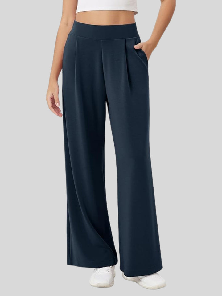 WLS Modal Blend Wide-Leg Trousers