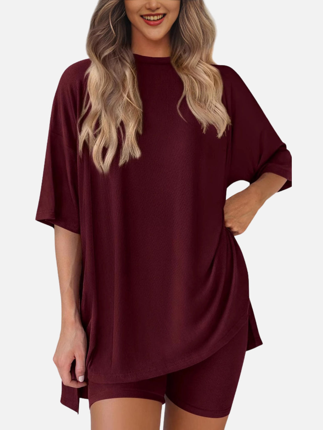 Reviva Summer Lounge Set — Oversized Comfort, Effortless Style