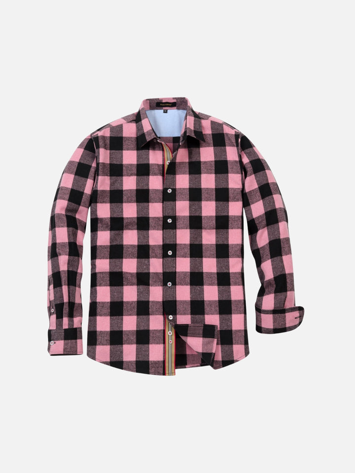 Cotton Buffalo Plaid Flannel Shirt