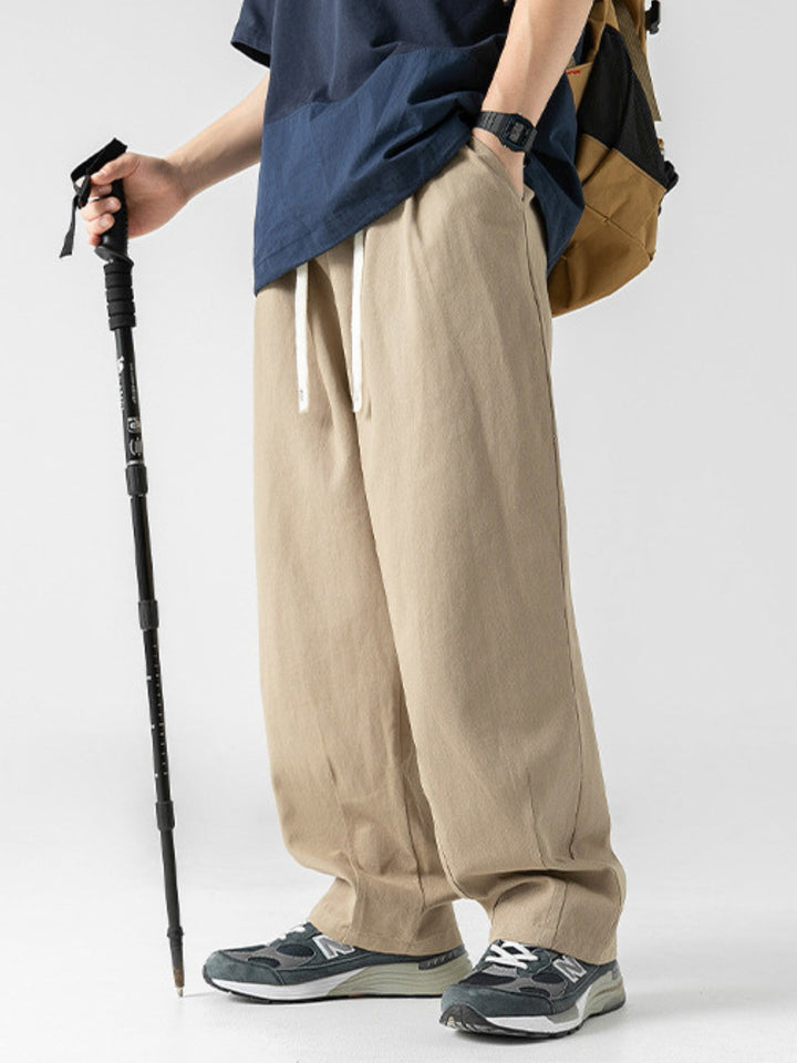 WLS Retro Japanese Cotton Casual Pants