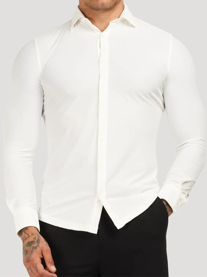 Non Iron 4-Way Stretch Dress Shirt