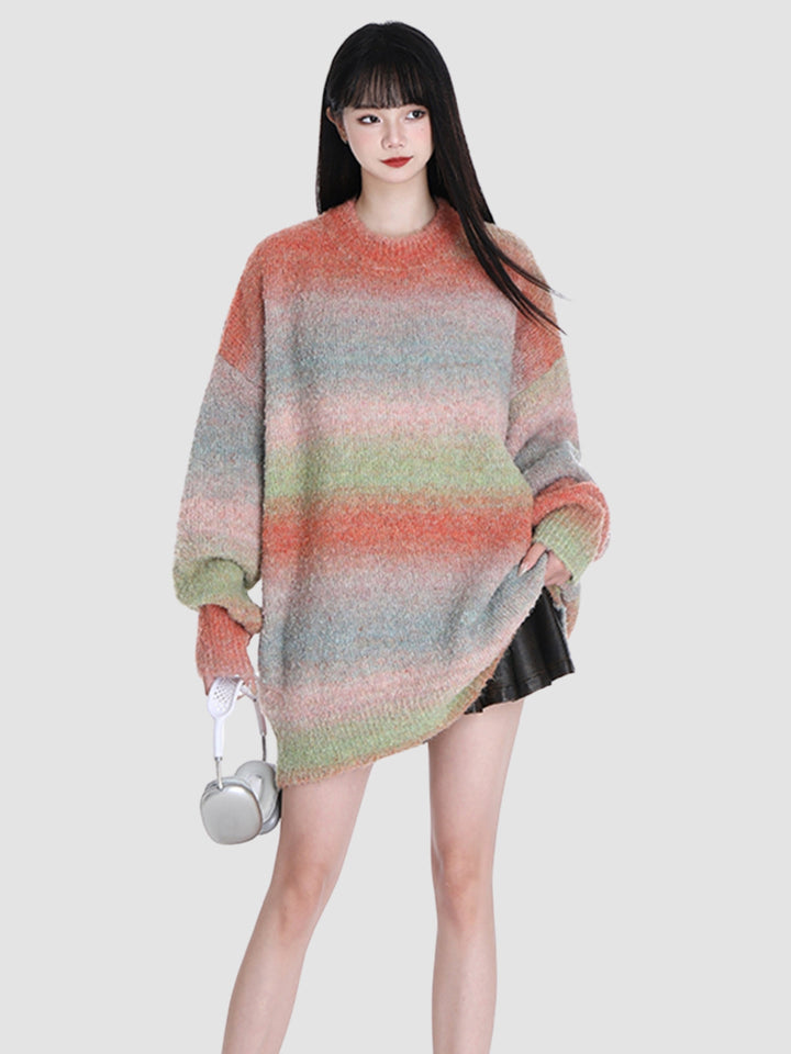WLS Maillard Rainbow Gradient Sweater