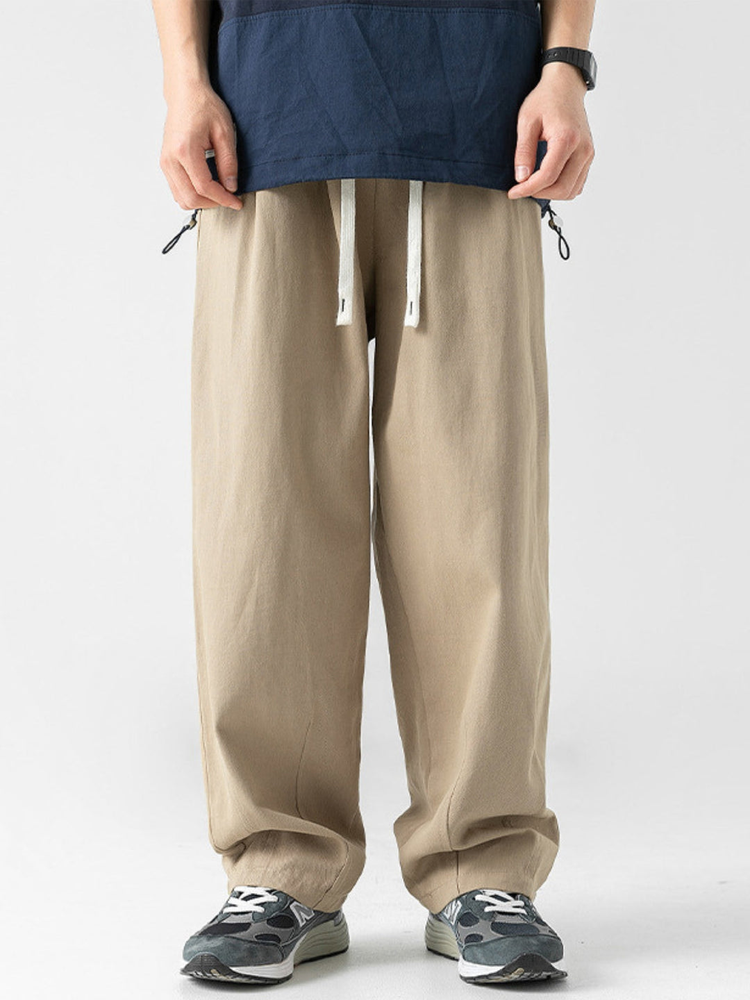 WLS Retro Japanese Cotton Casual Pants