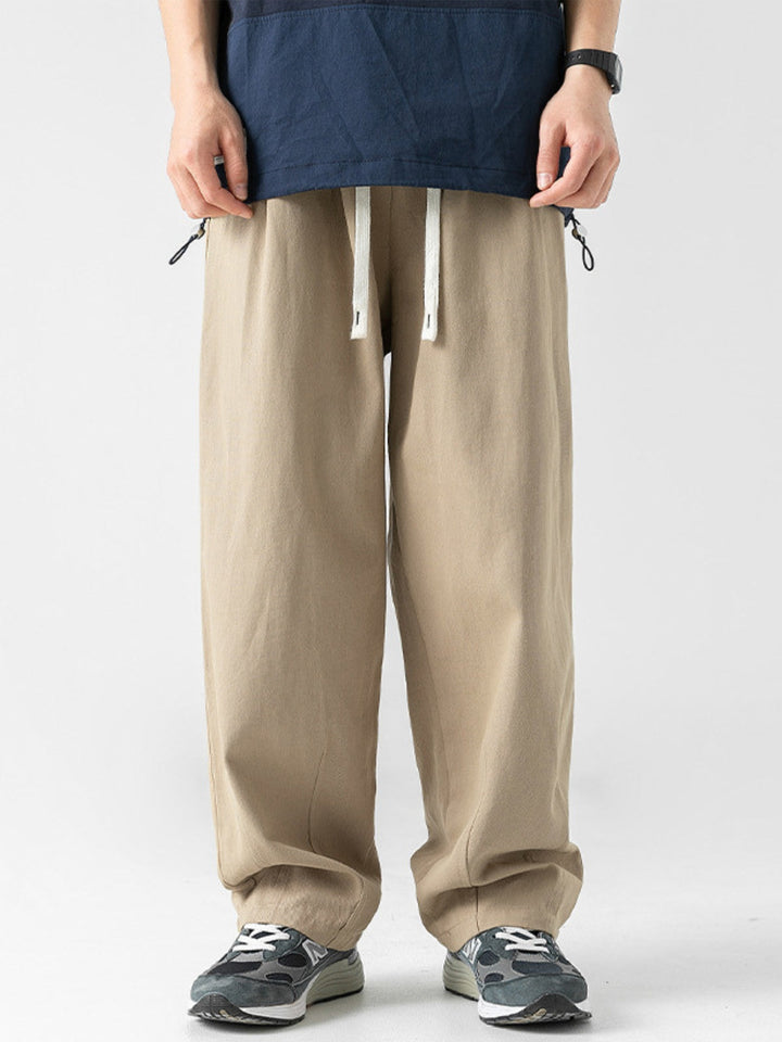 WLS Retro Japanese Cotton Casual Pants