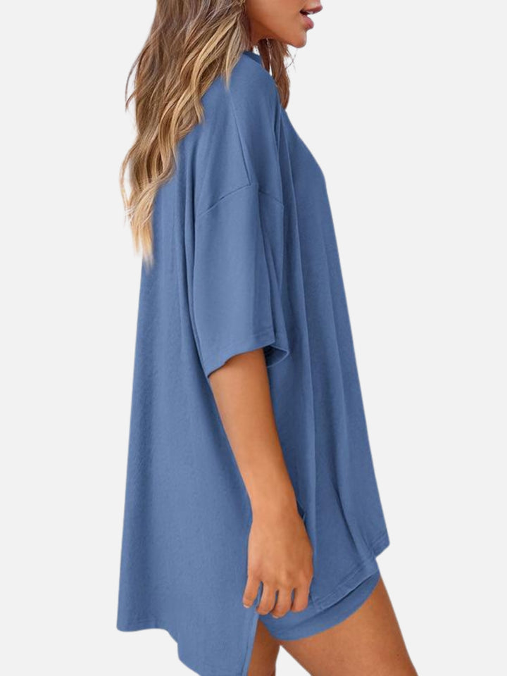 Reviva Summer Lounge Set — Oversized Comfort, Effortless Style