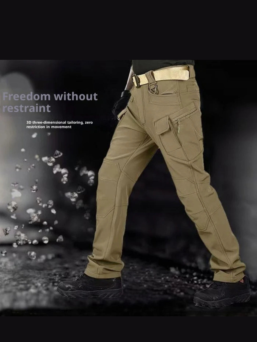 Fleece-Lined Softshell Pants